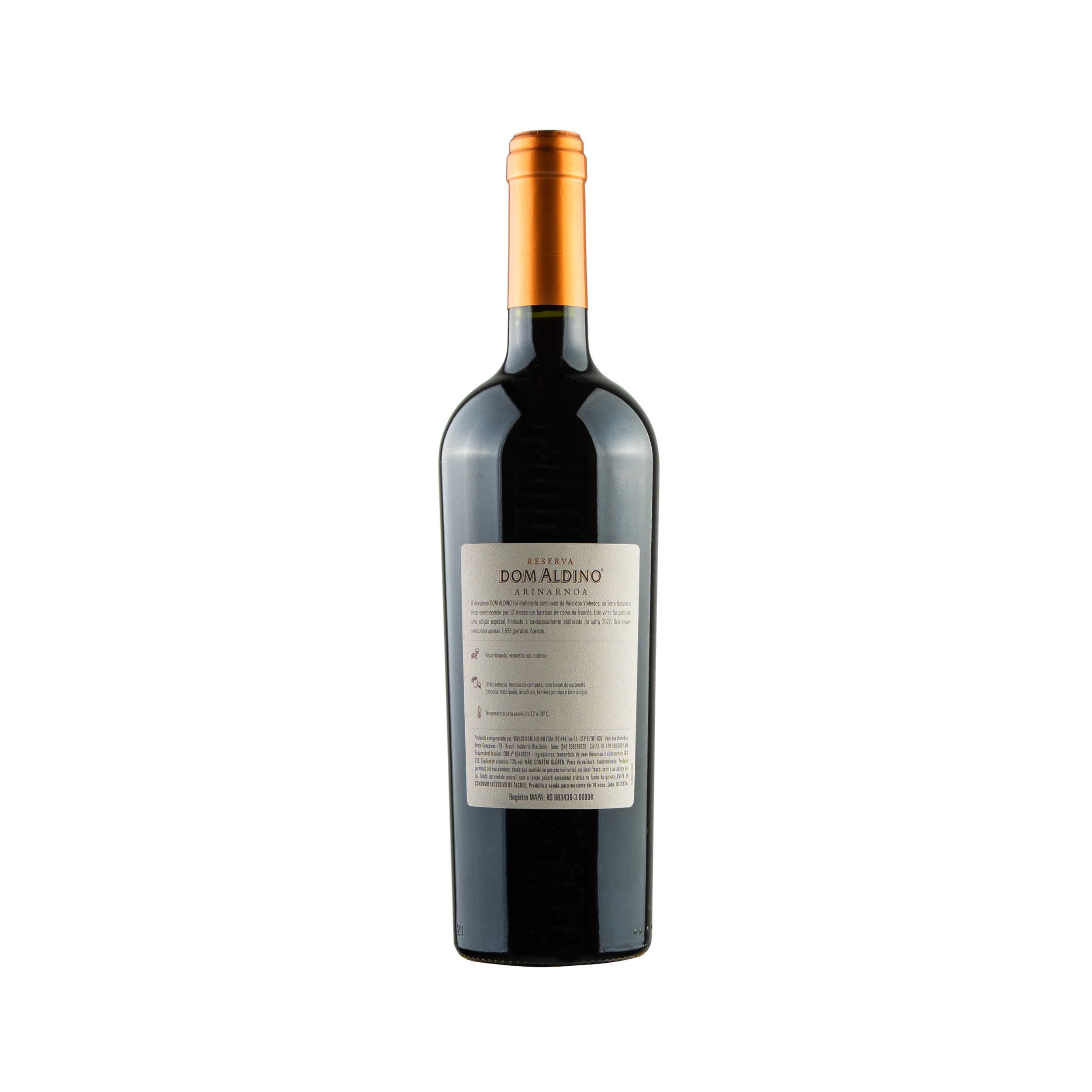 Dom Aldino Reserva Arinarnoa Safra 2022 750ml - Imagem 2