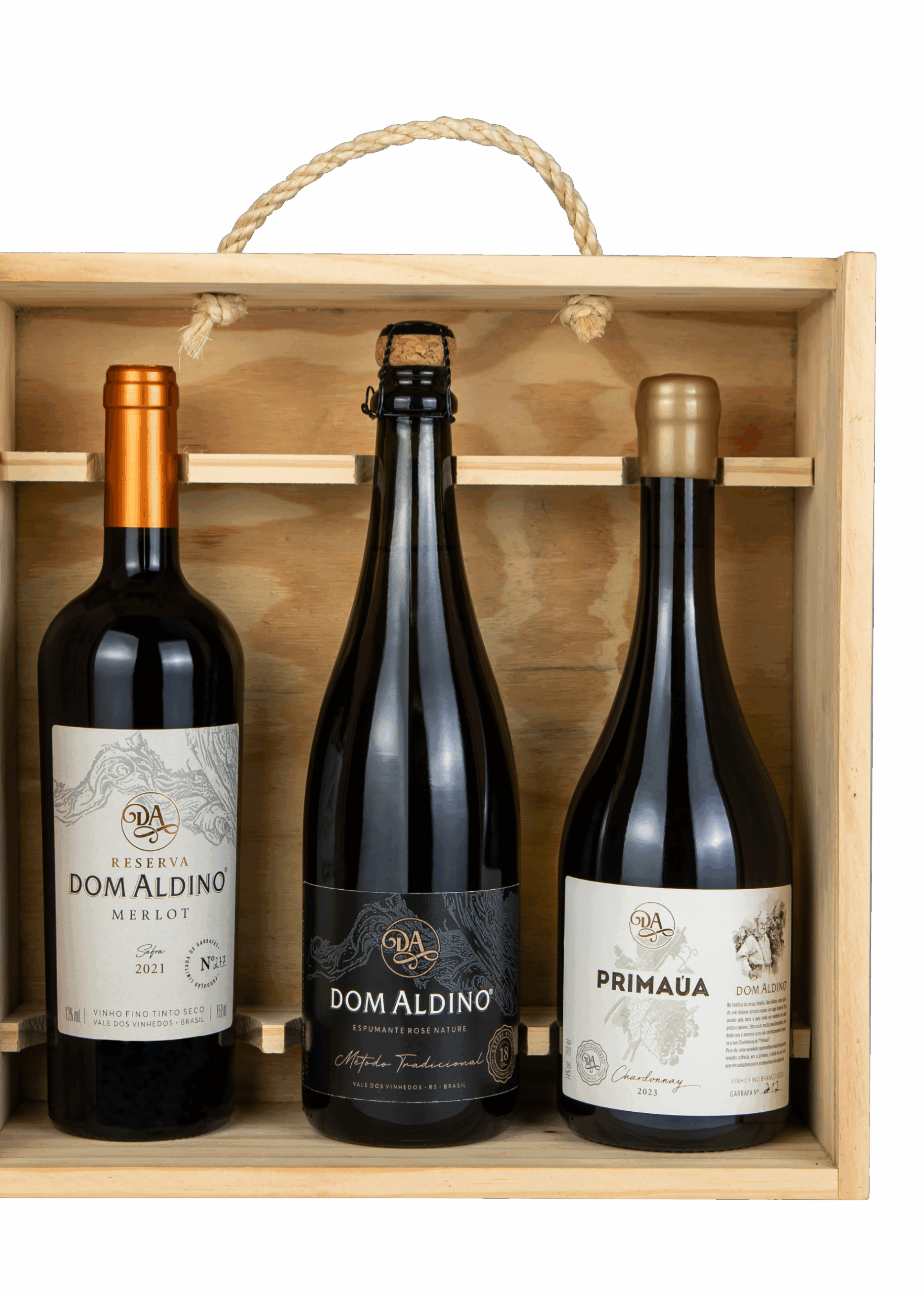 Seleção Noites Memoráveis - Primaúa - Merlot - Rosé Nature