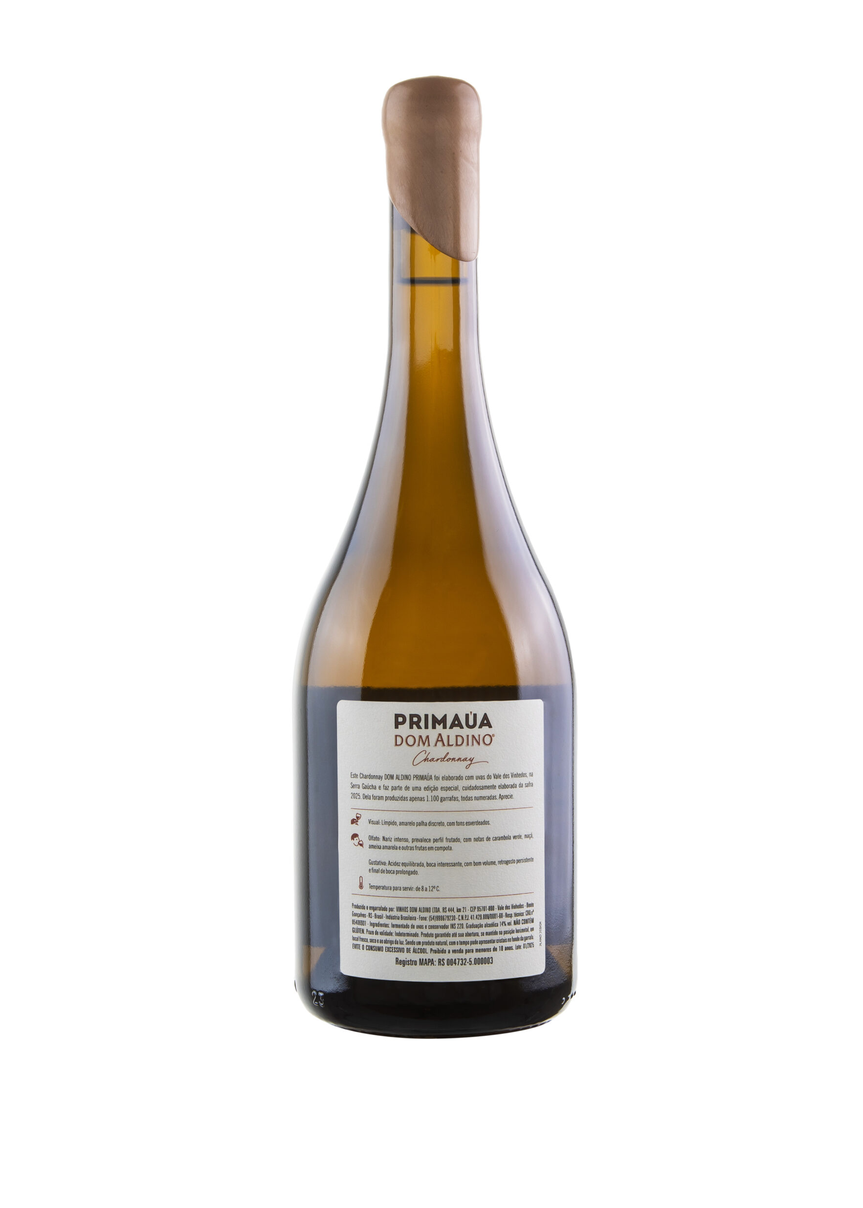 Alternative view of Dom Aldino PRIMAÚA Chardonnay Safra 2025 750ml